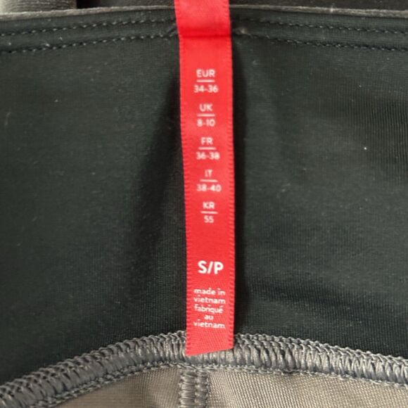 Spanx Pants‎ Womens Small Gray Velvet Legging Tummy Control Skinny Goth Grunge - Picture 7 of 9